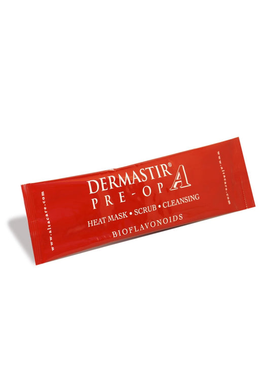 Dermastir Pre-Op Heating Exfoliating Mask - Deeply Cleanses pores, Detoxifies and Hydrates Skin - Made in France for All Skin Types - 15ml