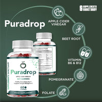 Supplements Sanctuary Puradrop Weight Management 60 Gummies, Great Tasting and Low Sugar