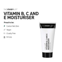 The INKEY List Vitamin B, C and E Lightweight Daily Face Moisturiser to Keep Skin Healthy 50ml