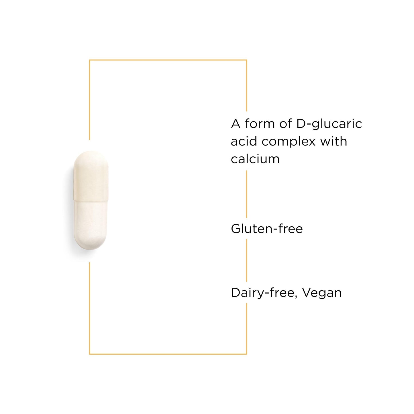 Integrative Therapeutics - Calcium D-Glucarate - Supports Detoxification Systems and Healthy Estrogen Metabolism* - 90 Capsules