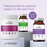 Neutrient the science of nature Neutrient Neu Biotic Probiotic Gut Health Supplements – 20 Billion High Strength Friendly Bacteria – 60 Capsules