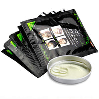 Black Hair Shampoo,MQUPIN Instant Black Natural Ingredients Hair Dye Shampoo Semi-Permanent Black Hair Color,Easy to use,Long lasting,(10 Pack, Black)
