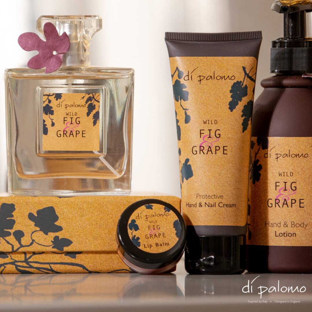 Di Palomo Wild Fig & Grape Lip Balm 10ml | Moisturising Lip Treatment with Tint | Hydrating Lip Care for Dry, Cracked Lips | Vaseline Lip Balm Therapy