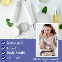 Absolute Aromas Evening Primrose (Oenothera Biennis) Oil 50ml - Pure, Natural, Cold-Pressed, GMO-Free Vegan and Cruelty Free – Moisturising Carrier Oil for Body and Facial Massage.