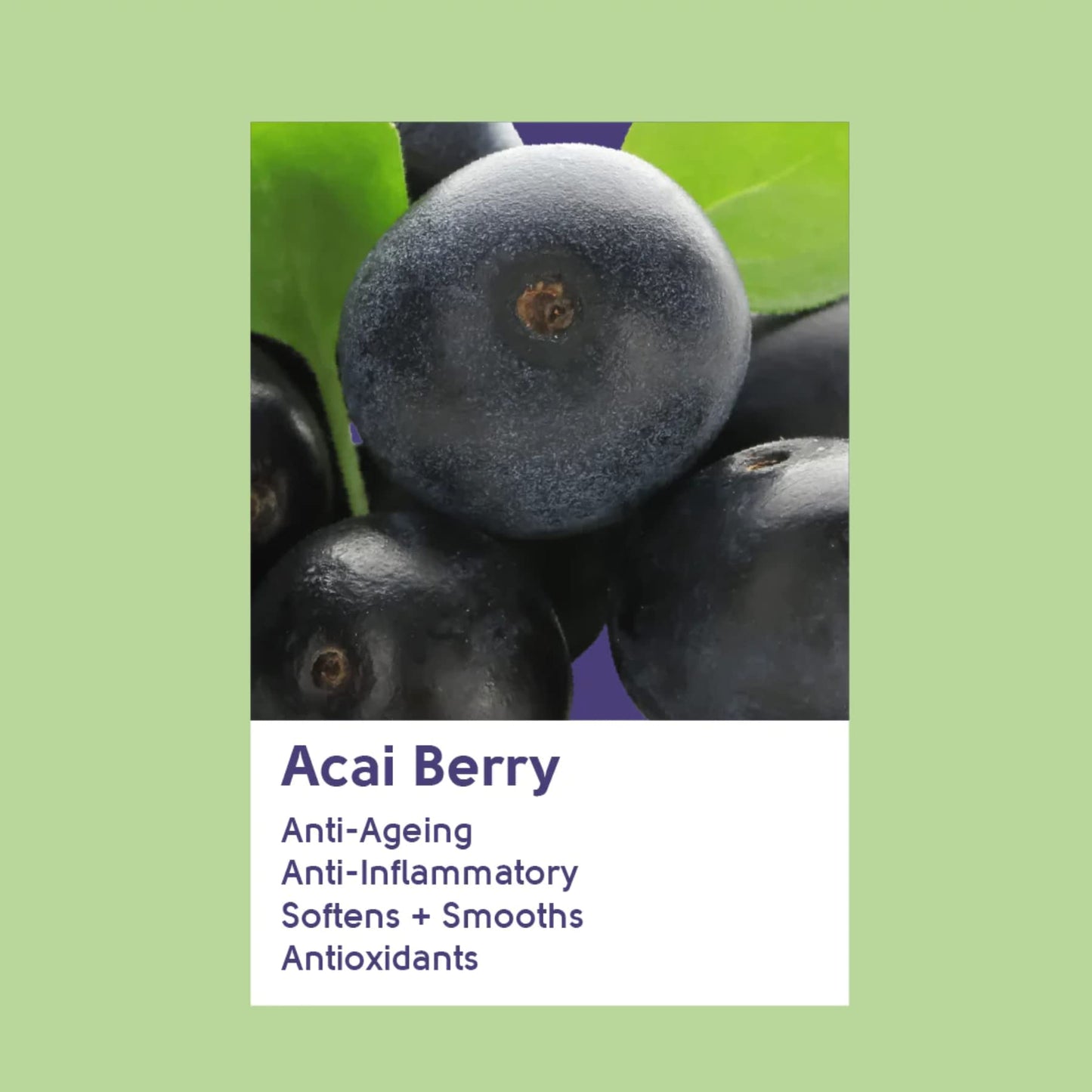 Face Facts Age Defying Mud Mask | Cleanses + Brightens | Acai Berry | 50ml