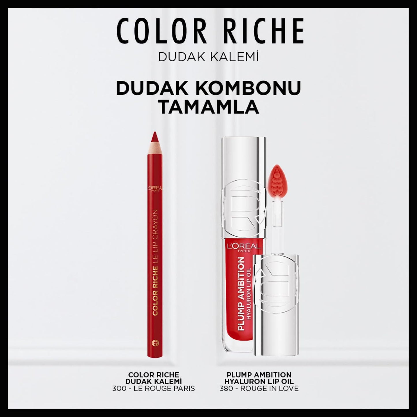 L'Oreal Paris Color Riche Lips Liners 300 Le Rouge Paris