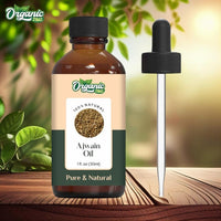 ORGANIC ZING Organic Zing Ajwain Oil 30 ml (1.01 fl oz) – Bold Spiced Aromatic Oil for Soap Making, Candles & DIY Blends