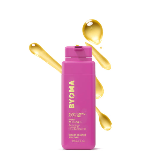 BYOMA Nourishing Body Oil, Lightweight, Fast-Absorbing Body Oil (200ml)