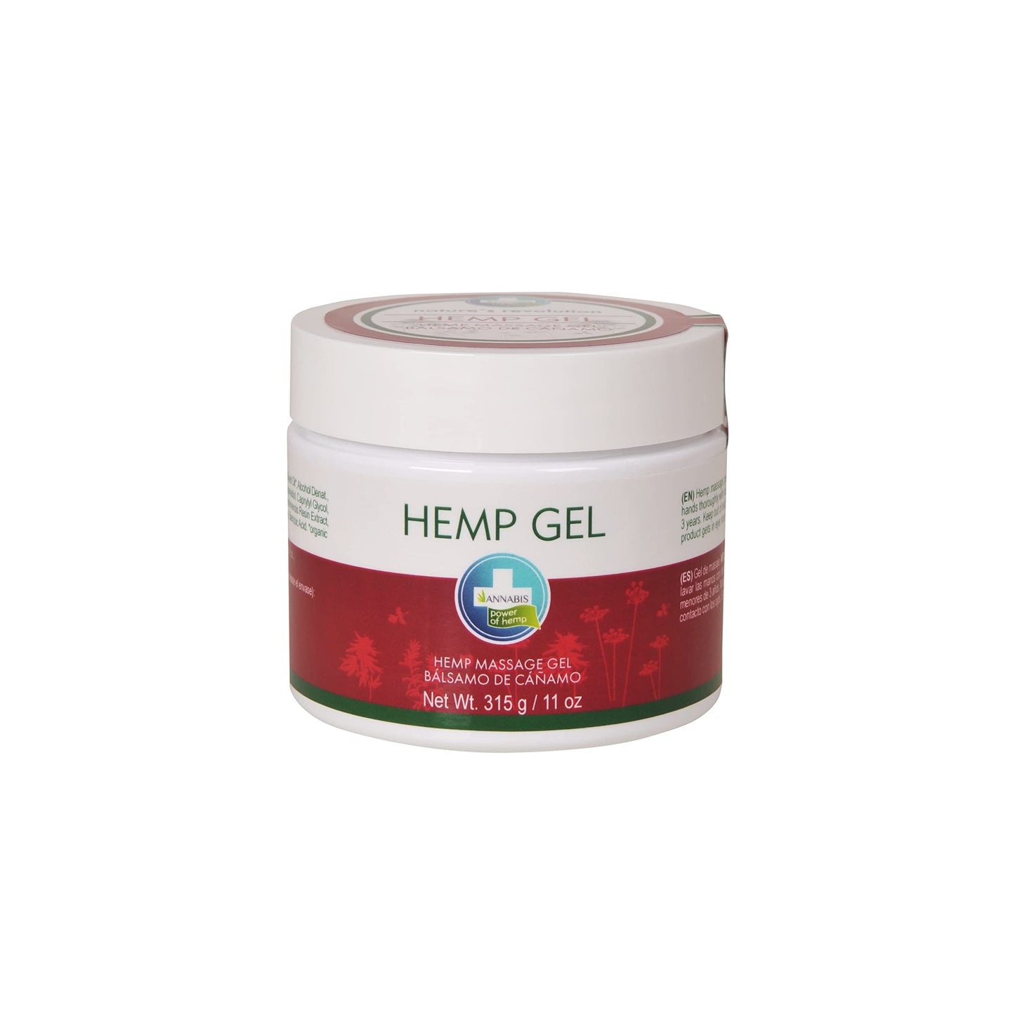 Annabis HEMP GEL for wellness and deep tissue massages | with Hemp Oil | Muscle Gel | THC free | 330 ml