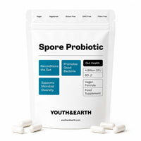 Youth & Earth Spore Probiotics 4 Billion CFU 60 Capsules