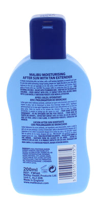 Malibu Sun After Sun Care, Moisturising Lotion with Tan Extender, Original, 200ml