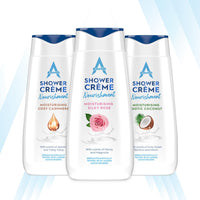 Astonish Shower Crème, Silky Rose, Cleanses and Moisturises, Rose, Peony and Magnolia Scented, 400ml