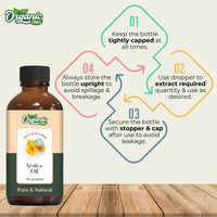ORGANIC ZING Organic Zing Arnica (Arnica Montana) Oil | Pure & Natural Essential Oil for Skincare, Hair Care & Massage - 30ml/1.01fl oz