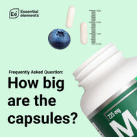 Essential Elements Magnesium & Zinc with Vitamin D3, 180 Capsules, 3 Month Supply