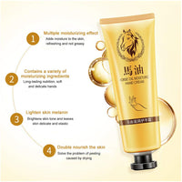 Merkts Horse oil hand cream, anti-aging moisturizing whitening lotion, horse oil dry foot cream, 30ml winter anti-drying moisturizing nourishment