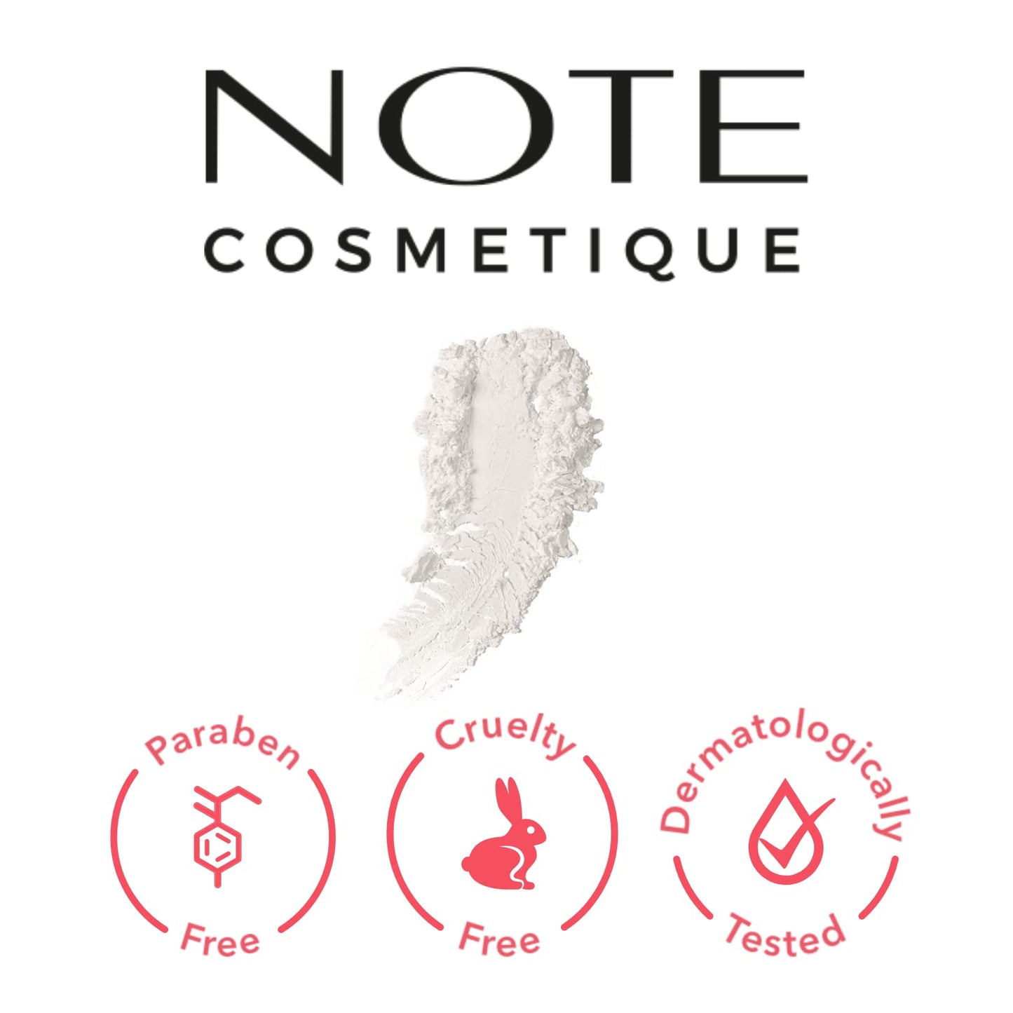 NOTE COSMETICS Translucent Setting Women's Makeup Palette, Anti-Men's-Rouge Makeup Powder, Compact, Makeup Palette for Women, Complexion Foundation Covered Imperfections