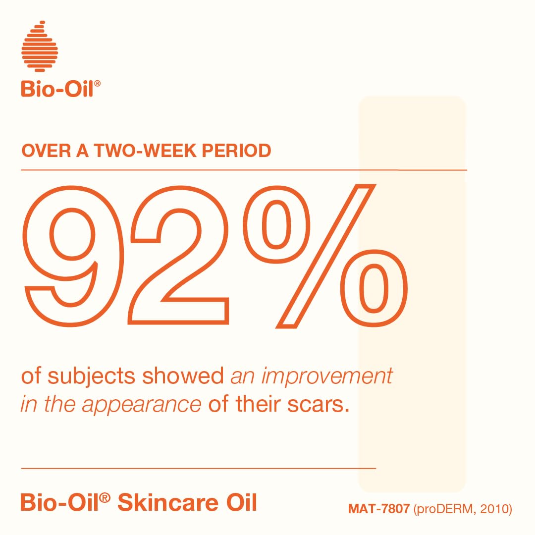 Bio-Oil Natural Skincare Oil for Scars and Stretch Marks, 200ml