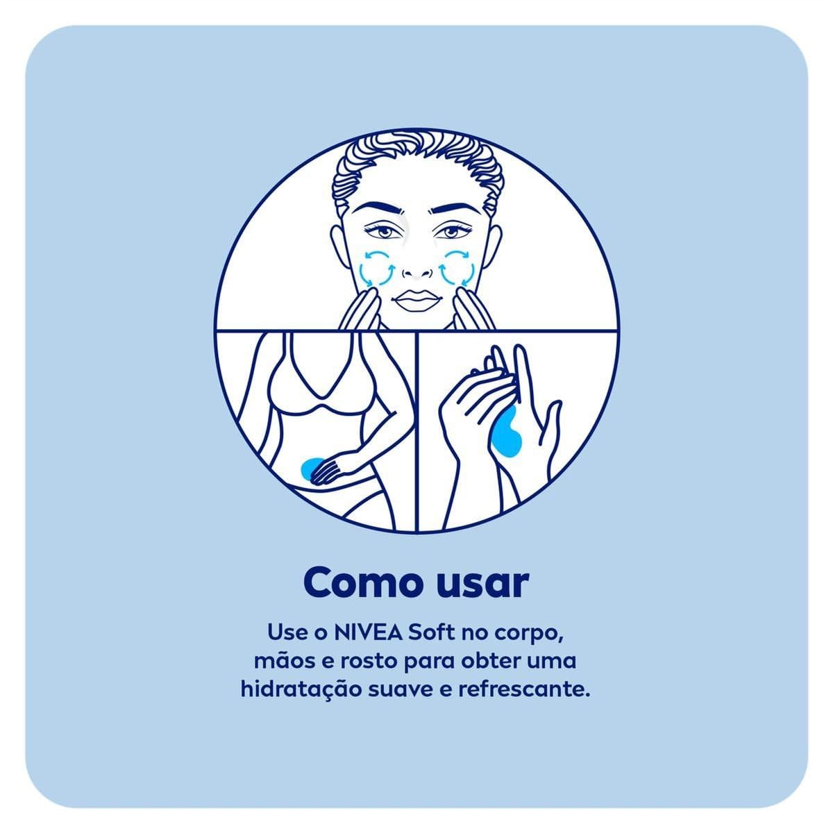 Nivea SOFT moisturizing cream 100 ml