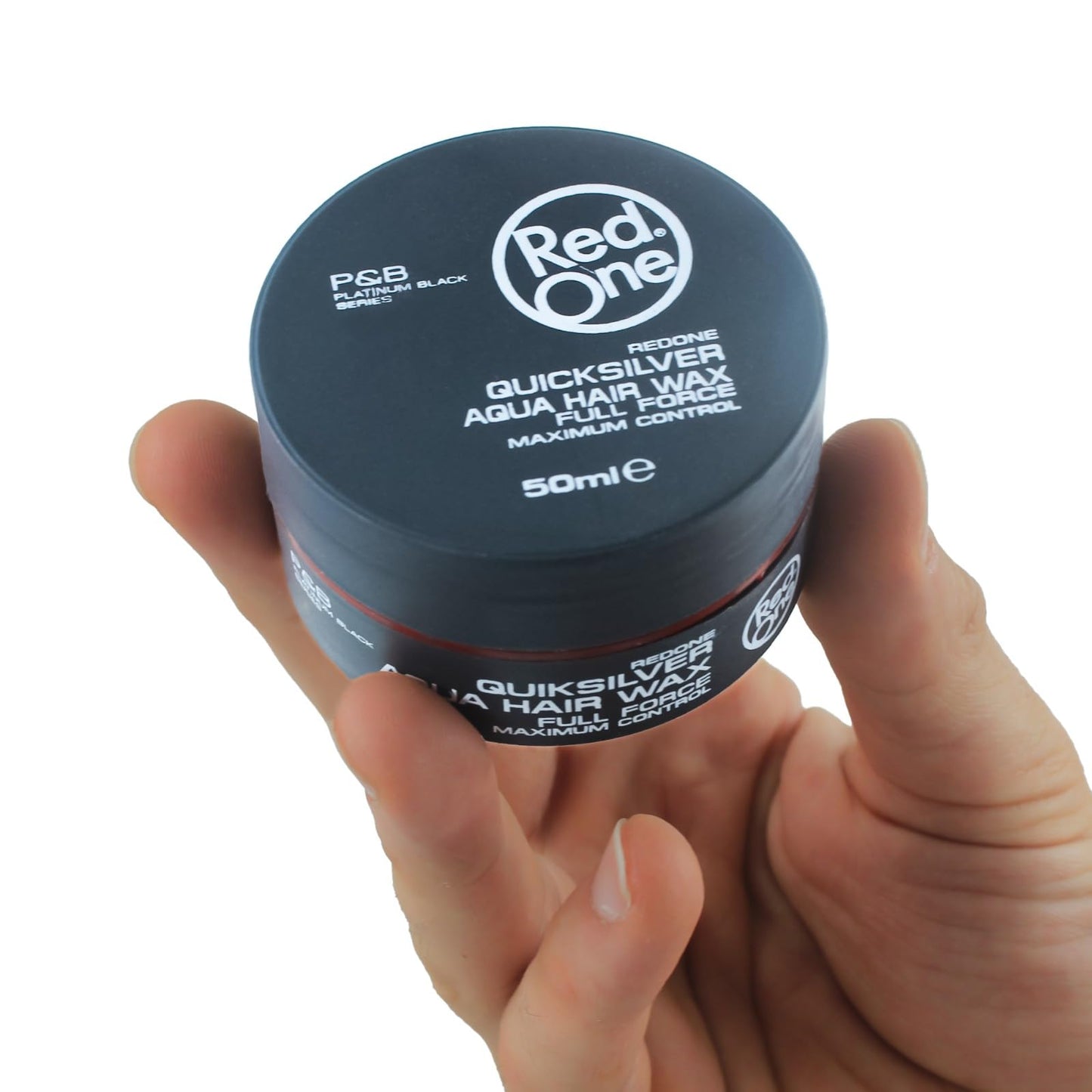 Redone Hair Styling Aqua Wax Grey 50 ml | Firm Hold | Hair Gel Wax | Ultra Hold | Men & Women Hair Wax | Manol, Mixcherry Scent | Maximum Control