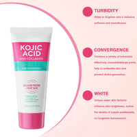 Bettinay 2 Pcs Underarm Skin Cream, Kojic Acid and Collagen Skin Cream for Intimate Area Improve Odor