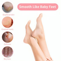 PALMARISA Foot Peel Mask Peach 2 Pack Softens Hard Skin, Repairs Cracked Heels, Exfoliates, Moisturises, Removes Heel Calluses, Improves Skin Texture, Revitalises Tired Feet, Clinically Tested, Palmarisa