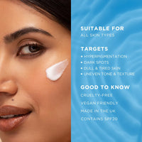 Fade Out Advanced Even Skin Tone Day Cream with SPF20 - Face Cream With Niacinamide and Lactic Acid to Brighten Skin tone in 4 weeks