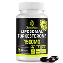 Liposomal Turkesterone Capsules 1500mg Supplement, Max Strength Ajuga Turkestanica Extract, Standardized to 20% Turkesterone, Optimal Absorption, Muscle Growth & Recovery, Gluten Free, Fillers Free