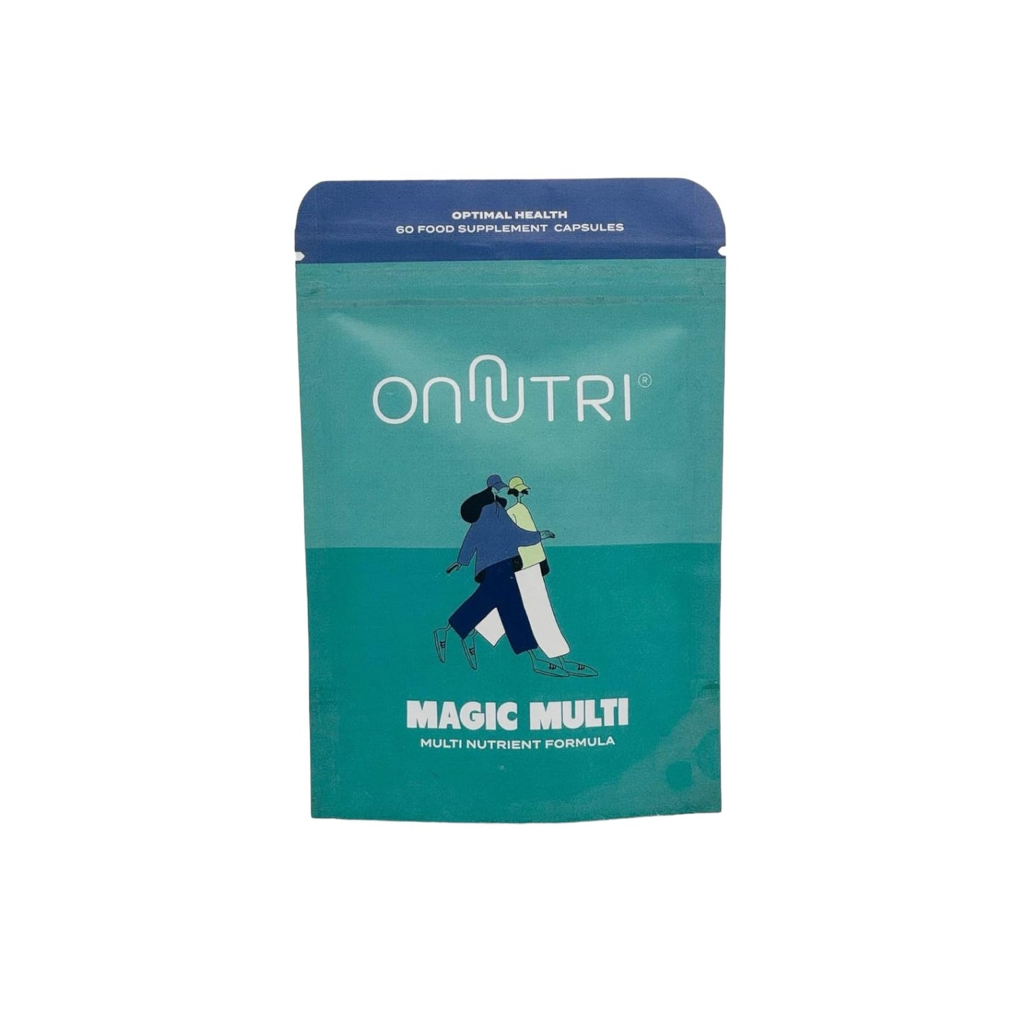 Onnutri Magic Multi Vitamins, Minerals and Organic Ashwagandha for Teens - 60 Natural Capsules Optimal Health