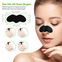 ACWOO Nose Strips, 60Pcs Pore Strips for Blackheads, Deep Cleansing Blackhead Remover Pore Strips, Nose Blackhead Remover Strips for Draws Out Dirt & Excess Oil, Helps Remove Impurities, Unclogs Pores
