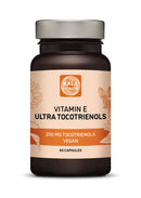 Kala Health Ultra Tocotrienol 200mg Vitamin E Vegan – All 4 tocotrienols - Alpha Tocotrienol + Beta Tocotrienol + Gamma Tocotrienol + Delta Tocotrienol – No Tocopherols - Unique Tocotrienol Complex