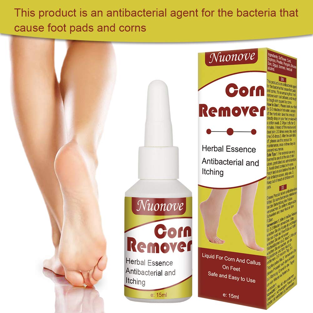Corn Remover Wart Remover Corn Removal Corn Remover for Feet, Callus Remover, Cuticle Remover, Corn Remover Liquid to against Corn & Wart,15ml