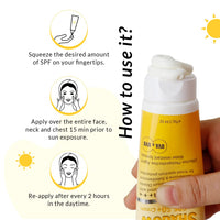 FIXDERMA Fixderma Shadow SPF 50+ Cream Sunscreen for Face, Dermatologist Tested Moisturiser for Men, Sunscreen SPF 50 Face, Water Resistant Sunscreen, SPF 50 Face Moisturiser- 2.64 OZ