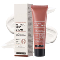 NLFOX Retinol Hand Cream - Anti Aging Retinol Cream - Firming Lotion Hand Cream Deep Hydrating & Nourishing Non-greasy - Hand Moisturiser for Dry Cracked Hands Skin Care Gifts for Women