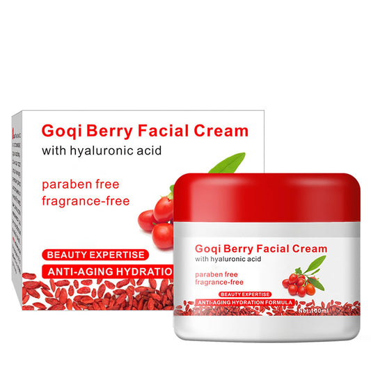 NatrLuxe 100g Berry Face Cream,Go-Ji Berry Facial Cream, Face Moisturizer For Women, Reduce The Appearance Of Fine Lines And Wrinkles, Improving Elasticity And Firmness