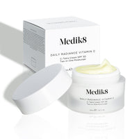 Medik8 Daily Radiance Vitamin C - 2-in-1 SPF & Face Moisturiser - C-Tetra Cream SPF 30 - Shields Skin Against Premature Signs of Ageing - 50ml