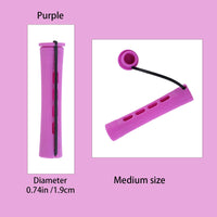 Perm Rods for Short Hair, 40 pcs Medium Size Hair Rollers for Long Short Hair Styling Tool Hair Curlers