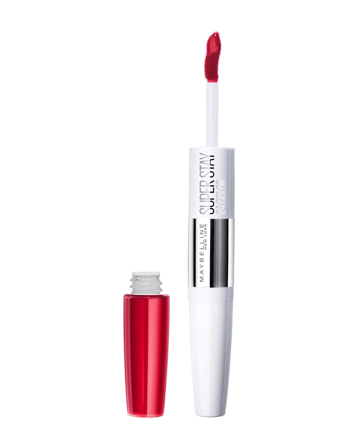 Maybelline Superstay 24hr Super Impact Lip Colour 553 Steady Red-y