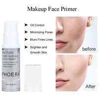 Hilareco PHOERA Tinted Moisturizer Foundation Serum, 4-in-1 Hydrating, Primer, & Foundation, Hydrate skin Serum, PHOERA Foundation Makeup Full Coverage (103+N02/Warm Peach+ Nude)