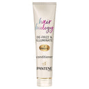 Pantene Hair Biology De frizz and Illuminate Hair Conditioner with Hyaluronic Acid, Omega 9 for Frizzy, Dry, Coloured Hair 160 ml