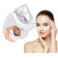 Eye Gel Pads, Lint Free Eyelash Patches, 50 Pairs of Eyelash Extension Under Eye Gel Pads Lint Free Under Eye Patches Eye Mask Beauty Tools Higher Quality products by THE ISMA