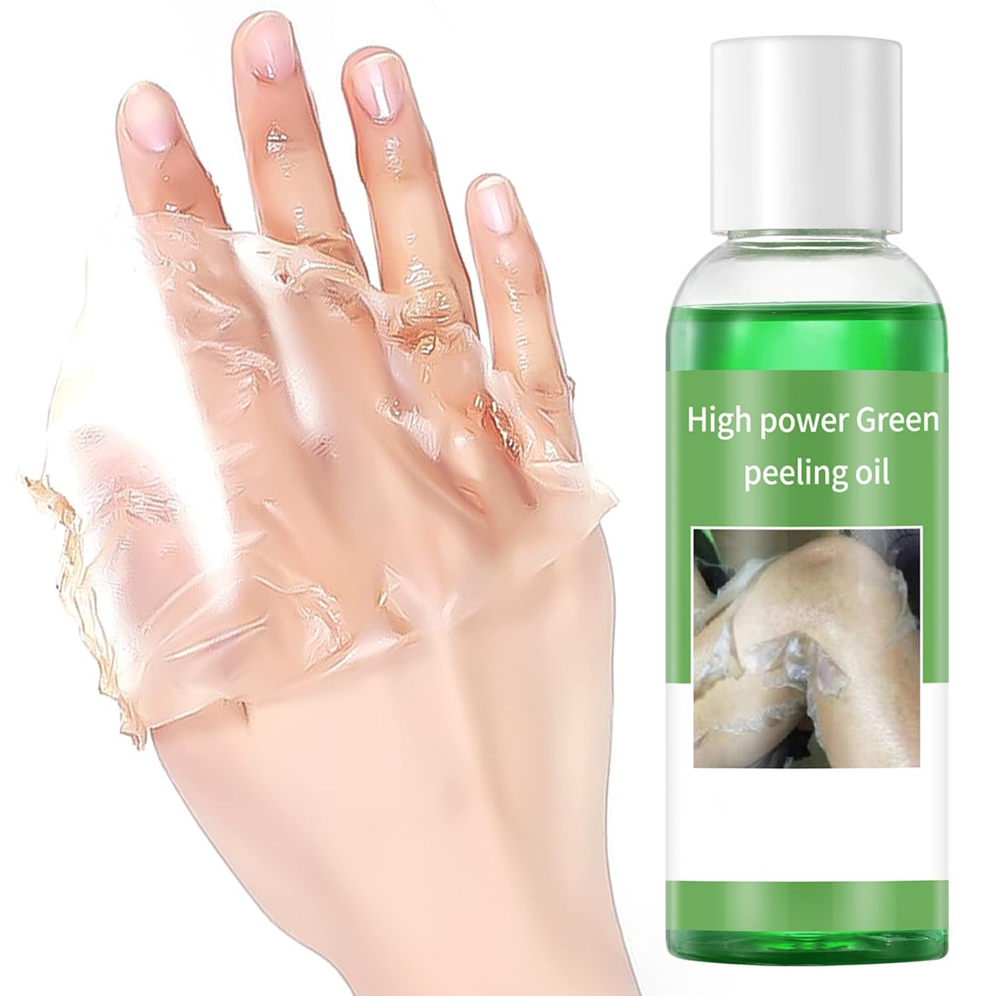 IREV Exfoliating Peeling Oil, Foot Peel Oil for Dry Dead Skin, Gentle Body Exfoliating for Women and Men