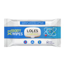 LOLE'S XL Body Wipes - Cleansing, Hydrating & Rinse Free - Extra Large Soft & Wet Body Wipes for Adults, Daily Use & Immobile - No Harsh Chemicals, Parabens Free