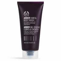 The Body Shop Arber Hair & Body Wash (1x 200ml), 2-in-1 Shampoo & Body Wash for Men, Sensual Woody Scent with Lime, Coriander & Sandalwood