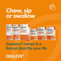 Equazen® Omega 3 & 6 Chews for Kids, Brain & Cognitive Support, DHA, EPA & GLA, Clinically Researched 9:3:1 Formula, Strawberry Flavour, Halal Certified, Age 3+, 360 Pack