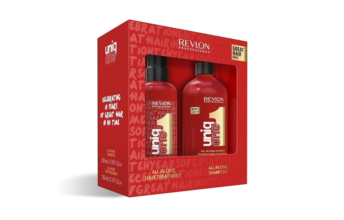 REVLON PROFESSIONAL UniqOne Great Hair Pack All In One Treatment & Shampoo