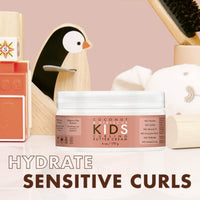 SHEA MOISTURE Shea Moisture Coconut & Hibiscus Kids Combo Pack - Includes Kids Curling Butter Cream, 6 Oz & Kids Curl & Shine 2-in-1 Shampoo & Conditioner, 8 Oz