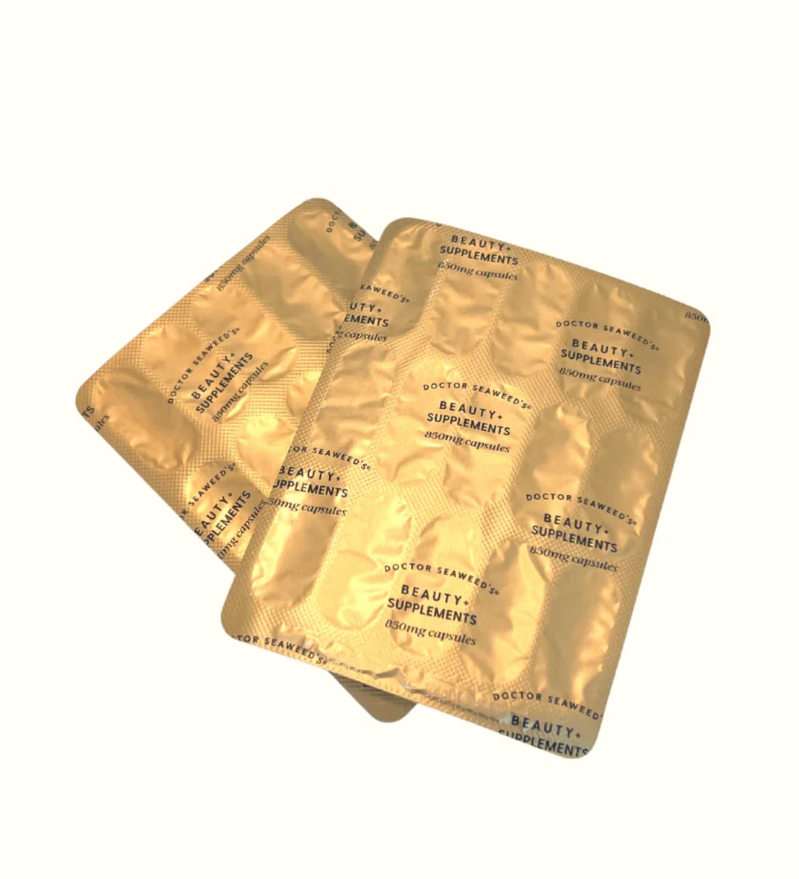 Doctor Seaweed's | Beauty+ Capsules | 1 Months Supply | Organic Scottish Seaweed with Vitamins | Nails, Skin & Hair Natural Supplement