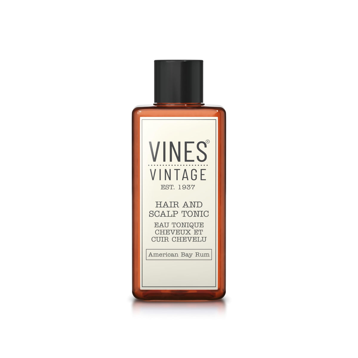 VINES VINTAGE Vines Vintage Men's Scalp & Hair Tonic | American Bay Rum | Spicy Aroma. 200ml