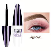 ZoeyShine Peel Off Eyebrow Gel Tint – Long Lasting Up to 3 Days,Smudge-Proof, Waterproof, Natural Brow Colors(Brown)