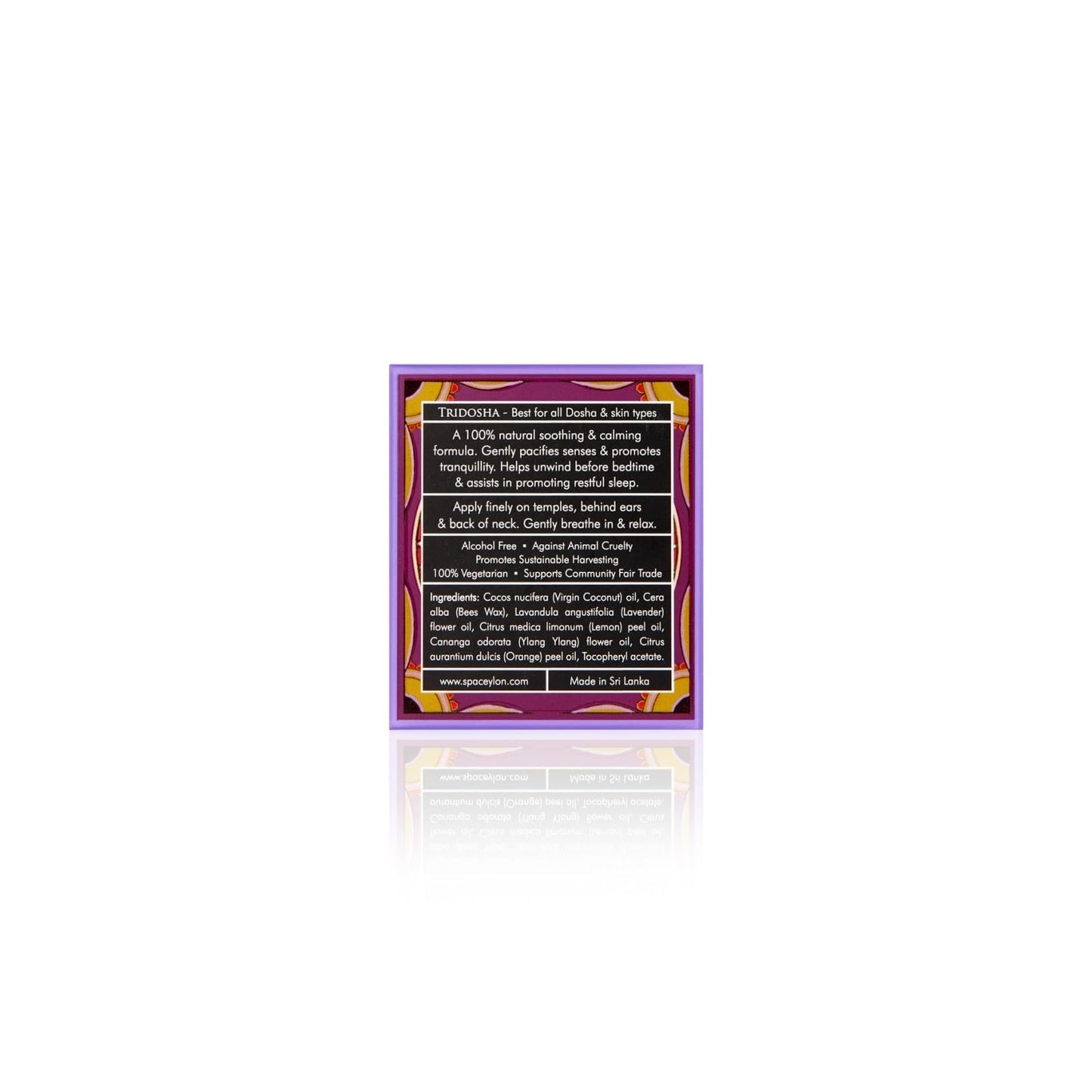 SPA CEYLON SLEEP Calming Balm | Natural Sleep Aid with Lavender & Ylang Ylang | Soothing Body Balm for Bedtime Routine | 25g